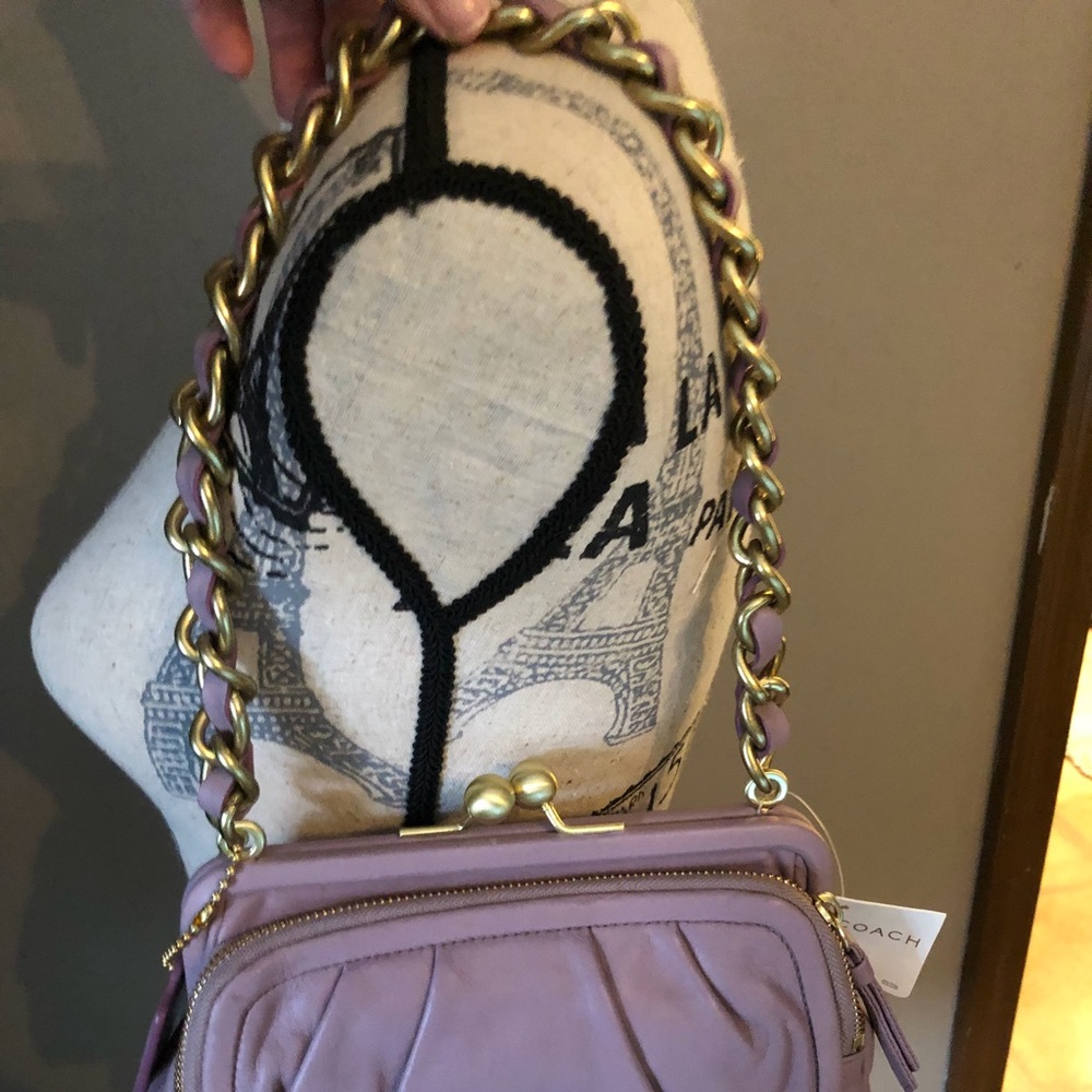 Coach limited edition  Parker leather clutch